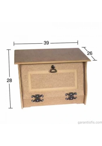 Hobi-Art E 323 Boyanabilir Ahşap Ekmek Sepeti