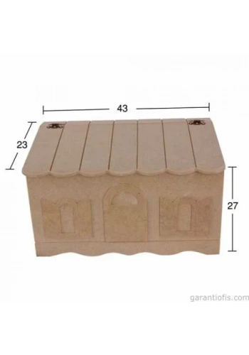 Hobi-Art E 334 Boyanabilir Ahşap Ekmek Sepeti