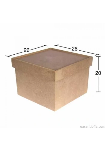 Hobi-Art KU 213 Boyanabilir Ahşap Kutu