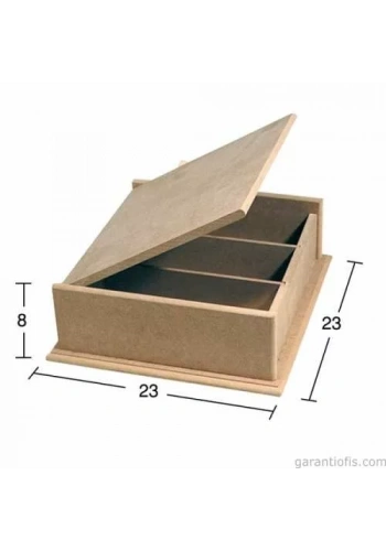 Hobi-Art KU 217 Boyanabilir Ahşap Kutu