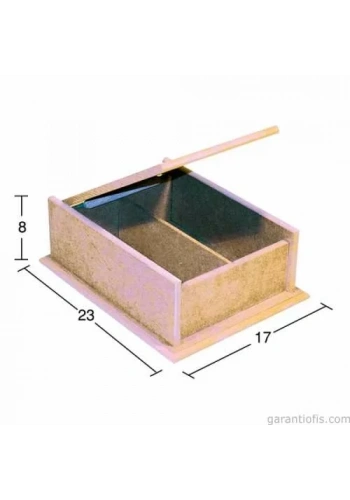 Hobi-Art KU 218 Boyanabilir Ahşap Kutu