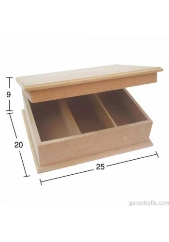 Hobi-Art KU 220 Boyanabilir Ahşap Kutu