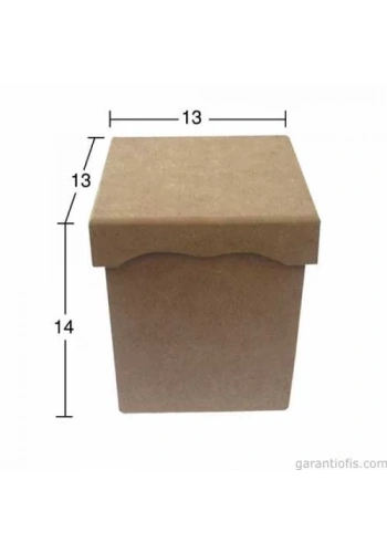 Hobi-Art KU 264 Boyanabilir Ahşap Kutu