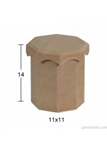 Hobi-Art KU 267 Boyanabilir Ahşap Kutu