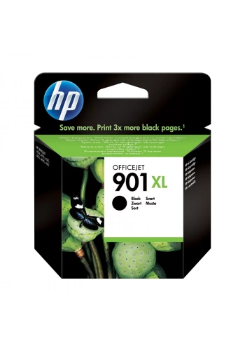 HP CC654AE 901XL SİYAH MÜREKKEP KARTUŞ 700 SAYFA YÜKSEK KAPASİTE (4500 J4580 J4660)