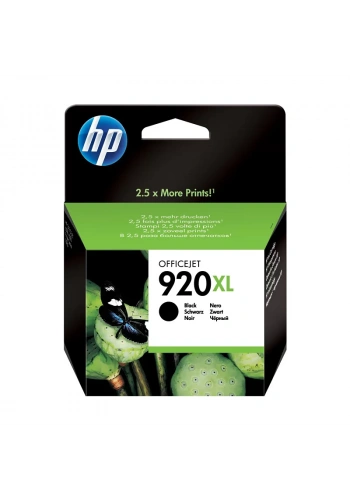 HP CD975AE 920XL SİYAH MÜREKKEP KARTUŞ 1200 SAYFA YÜKSEK KAPASİTE (4500 J4580 J4660)