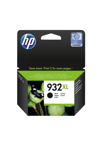 HP CN053AE 932XL SİYAH MÜREKKEP KARTUŞ 1000 SAYFA YÜKSEK KAPASİTE (6100 7510 6700 7110 7612)