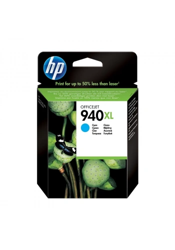 HP C4907AE 940XL MAVİ MÜREKKEP KARTUŞ 1400 SAYFA YÜKSEK KAPASİTE (PRO8000 PRO8500 PRO8500A)