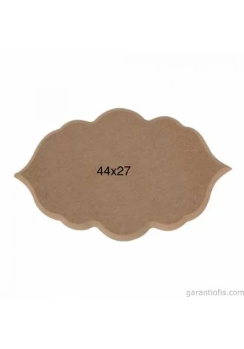 Hobi-Art PA 223 Boyanabilir Dekoratif Ahşap Pano