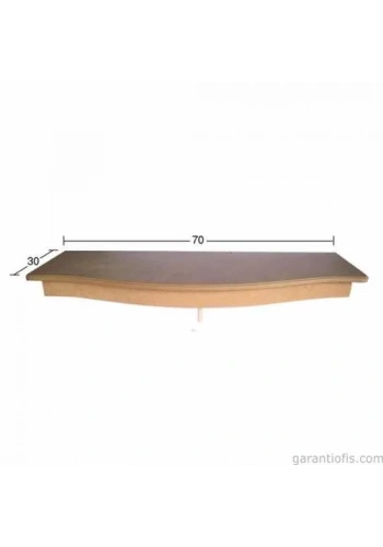 Hobi-Art RA 512 Boyanabilir Dekoratif Ahşap Raf (Duvar Tipi)