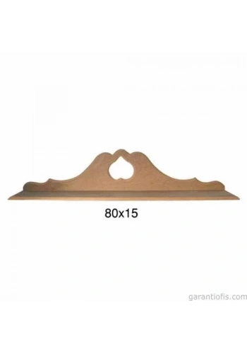 Hobi-Art RA 515 Boyanabilir Dekoratif Ahşap Raf (Duvar Tip)