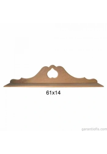 Hobi-Art RA 516 Boyanabilir Dekoratif Ahşap Raf (Duvar Tip)