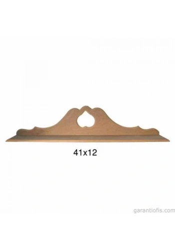 Hobi-Art RA 517 Boyanabilir Dekoratif Ahşap Raf (Duvar Tip)