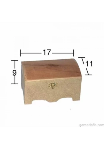 Hobi-Art SA 414 Boyanabilir Ahşap Sandık