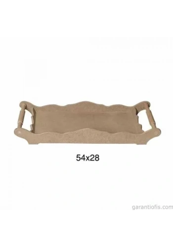 Hobi-Art T 682 Ahşap Dekoratif Tepsi Obje