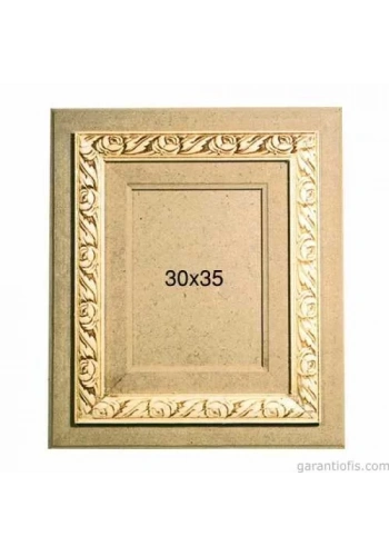 Hobi-Art ÇER 129 Dekoratif Ahşap Resim Çerçevesi