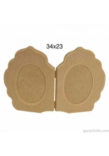 Hobi-Art ÇER 137 Çiftli Ahşap Resim Çerçevesi