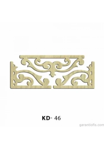 Hobi-Art KD 46 Dekoratif Mini Ahşap Obje