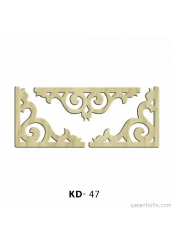 Hobi-Art KD 47 Dekoratif Mini Ahşap Obje