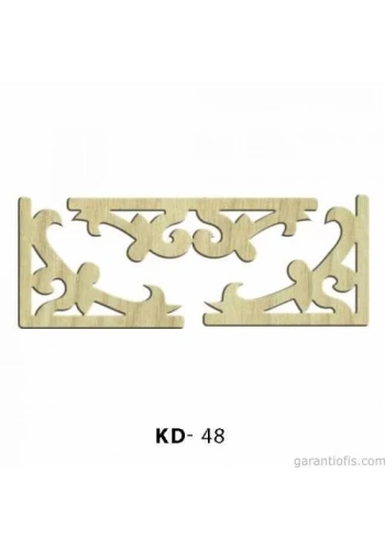 Hobi-Art KD 48 Dekoratif Mini Ahşap Obje