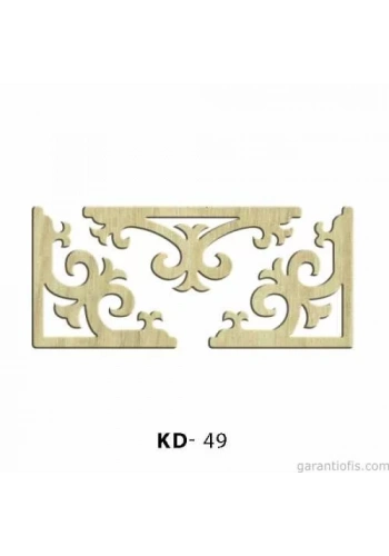 Hobi-Art KD 49 Dekoratif Mini Ahşap Obje