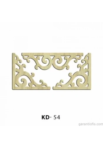 Hobi-Art KD 54 Dekoratif Mini Ahşap Obje