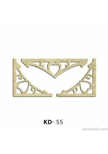 Hobi-Art KD 55 Dekoratif Mini Ahşap Obje