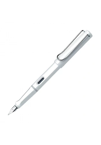 LAMY 19 SAFARİ DOLMA KALEM M UÇ PARLAK BEYAZ