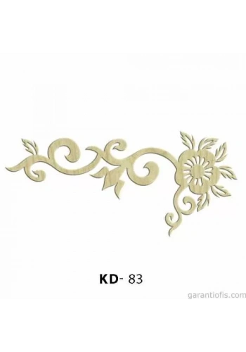 Hobi-Art KD 83 - Dekoratif Mini Figür Ahşap Süs Objeler