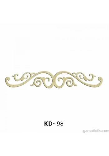 Hobi-Art KD 98 - Dekoratif Mini Figür Ahşap Süs Objeler