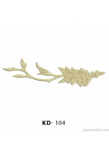 Hobi-Art KD 104 - Dekoratif Mini Figür Ahşap Süs Objeler