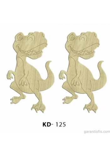 Hobi-Art KD 125 - Çizgi Film Karakterleri Mini Ahşap Obje