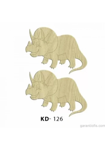 Hobi-Art KD 126 - Çizgi Film Karakterleri Mini Ahşap Obje