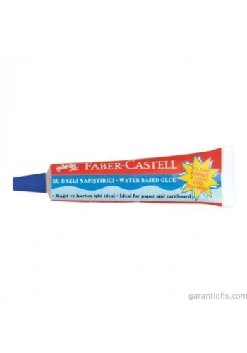 Faber Castell Solvent İçermeyen Su Bazlı Sıvı Yapıştırıcı 19 ml.