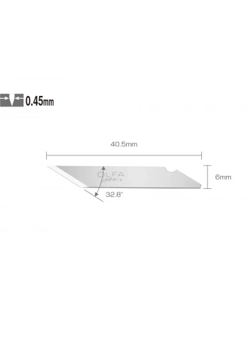 OLFA KB Maket Bıçağı Yedeği (25 li)
