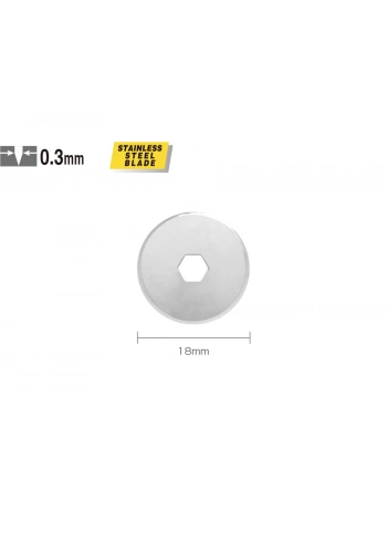 OLFA RB18-2 Maket Bıçağı Yedeği (2 li)