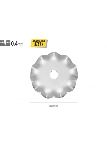 OLFA WAB45-1 Maket Bıçağı Yedeği Tekli