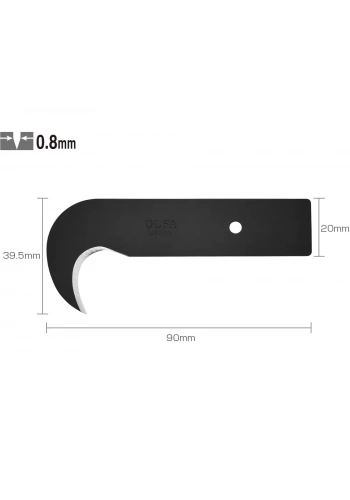 OLFA HOB-1 Yedek Bıçak (HOK-1 Maket Bıçağı Yedek Ucu)