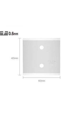 OLFA BTB-1 Kazıma Bıçağı Yedeği (3 lü)