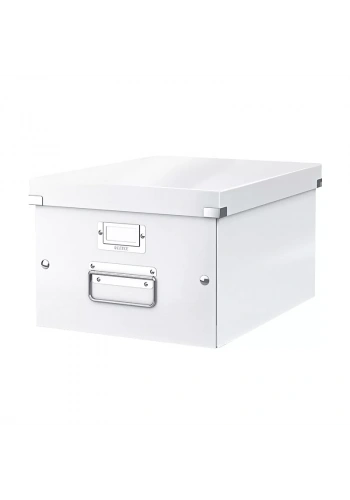 LEİTZ 6044 WOW C&S ORTA BOY SAKLAMA KUTUSU METALİK BEYAZ