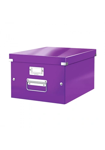 LEİTZ 6044 WOW C&S ORTA BOY SAKLAMA KUTUSU METALİK MOR
