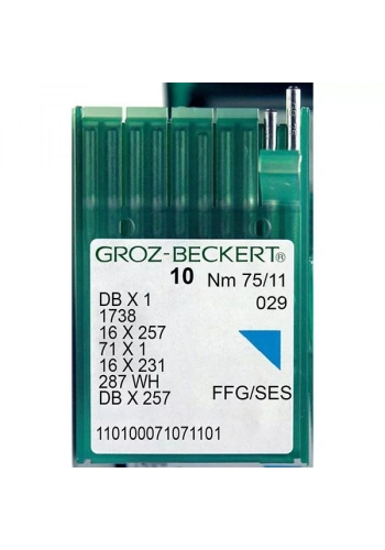 Groz DBx1 Düz Makina İğnesi (İnce Dip)