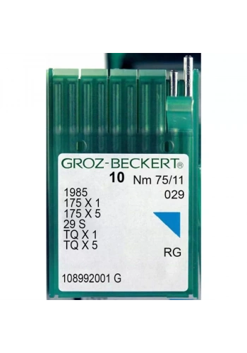 Groz TQx1 Kısa Düğme Makina İğnesi