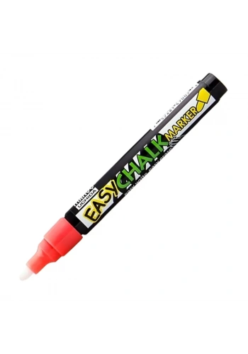 MARVY 470 SIVI TEBEŞİR YUVARLAK UÇ FOSFORLU KIRMIZI