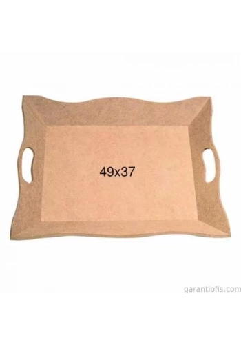 Hobi-Art T 709 Ahşap Dekoratif Tepsi Obje