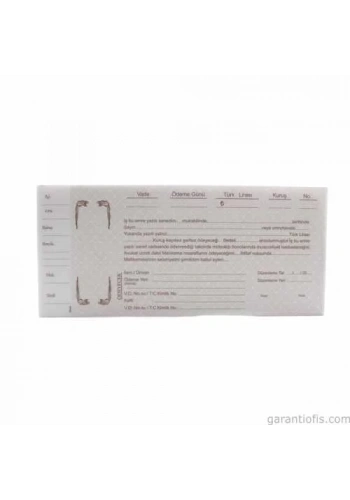 Dilman Bono / Senet (100 lü Paket)