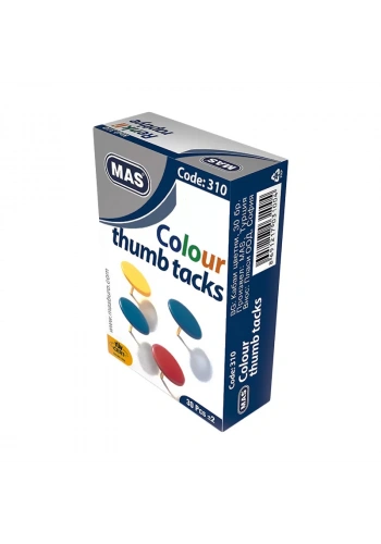 MAS 310 RENKLİ RAPTİYE 30 ADET KUTU