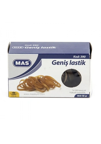 MAS 390 GENİŞ AMBALAJ LASTİĞİ 50gr KUTU