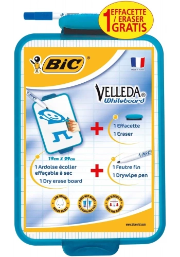 Bic Mini Yazı Tahtası Seti 841360 (Kalem ve Silgi Hediyeli)