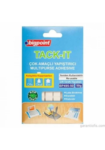 BİGPOİNT BP 495 Tack-İt 50 gr Hamur Yapıştırıcı